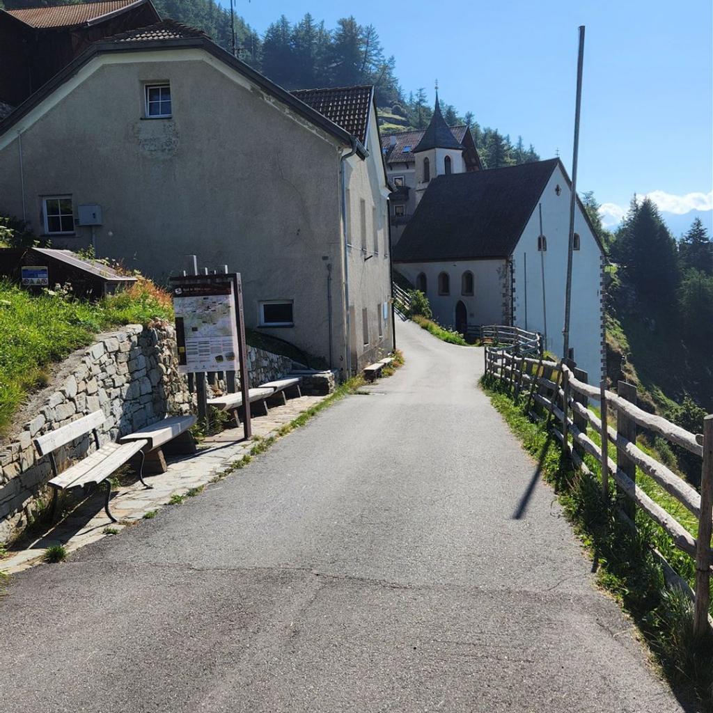 Los gehts Richtung Wallfahrtskirche