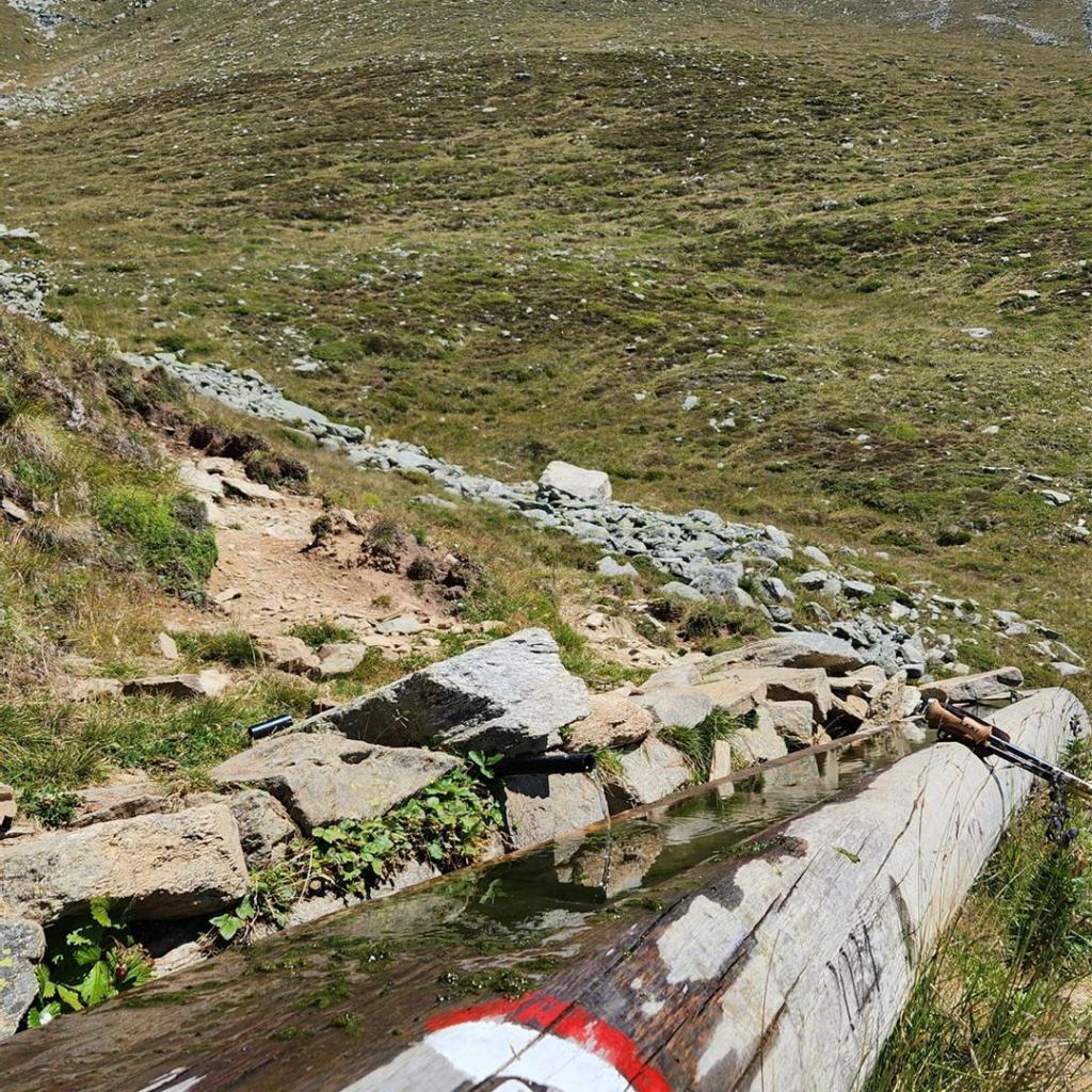 Die einzige Frischwasserquelle