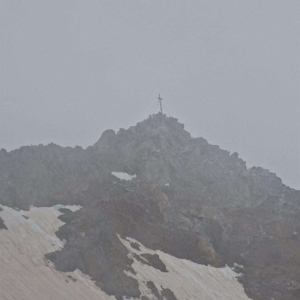 Der Wilde Freiger im Dunst