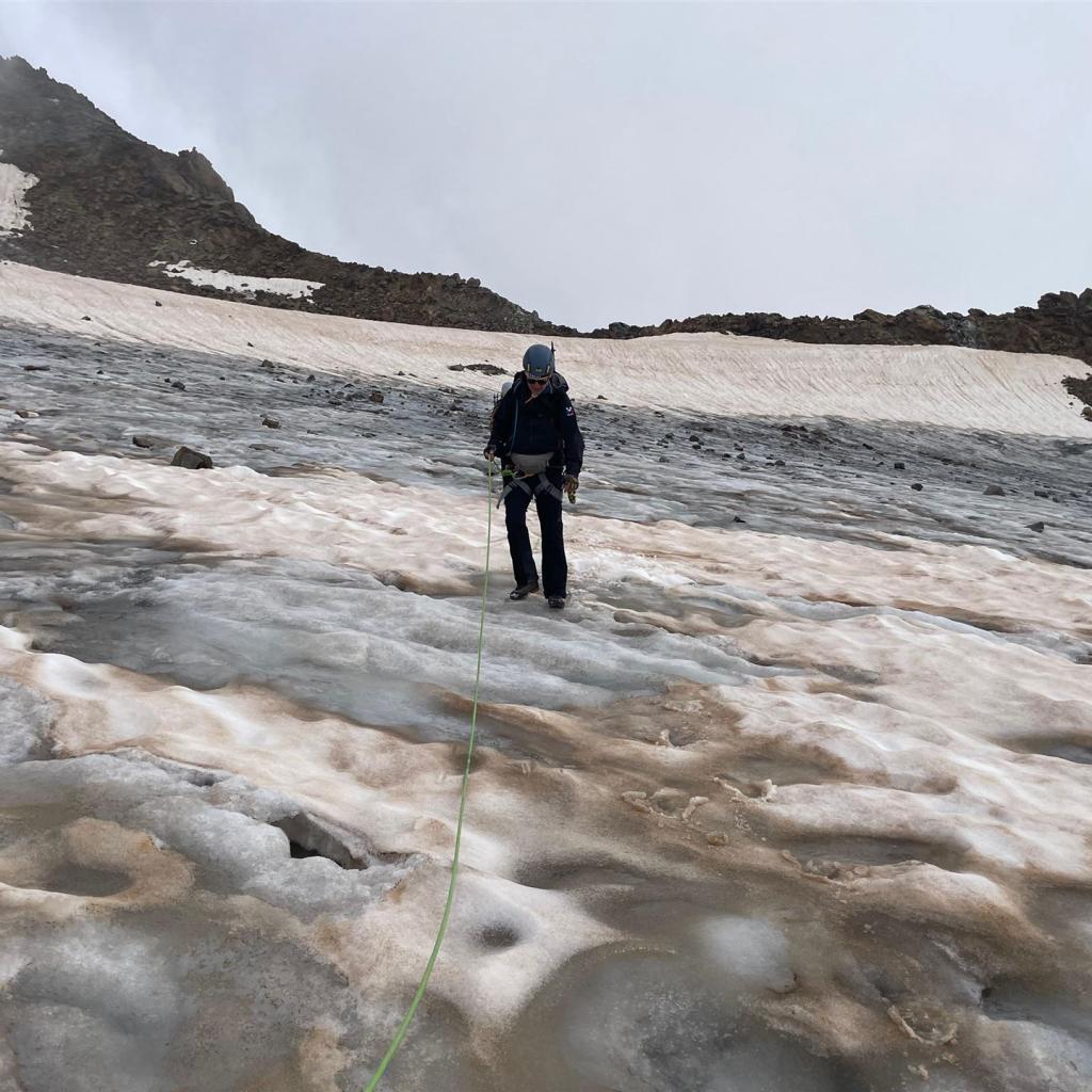 Über den Gletscher zur Müllerhütte