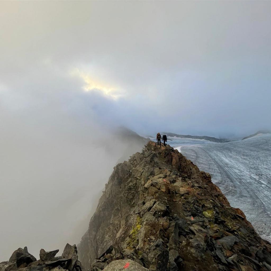 Der Grat zum Wilden Pfaff