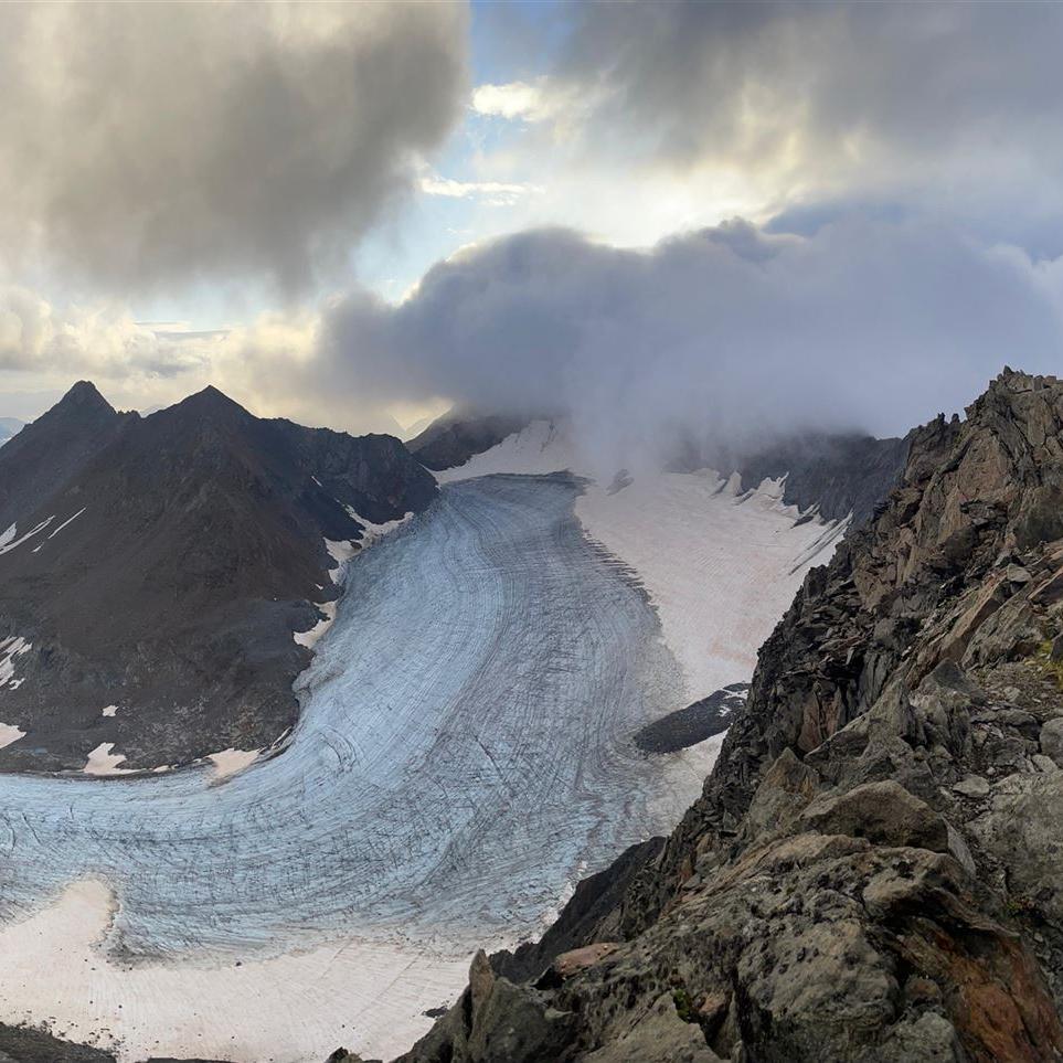 Am Grat zum Wilden Pfaff