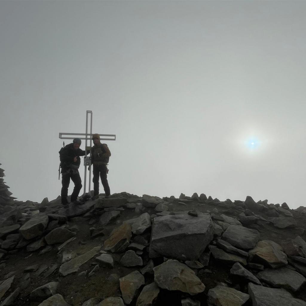 Gegenlicht auf dem Wilden Pfaff