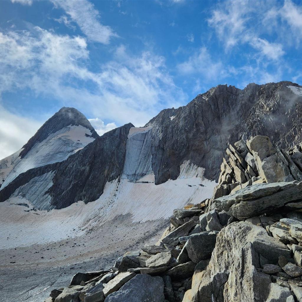 Ost- und Westgipfel des Zuckerhütl