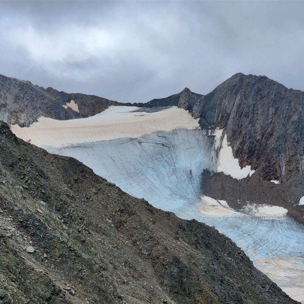 Eine Gletscherwand (noch)