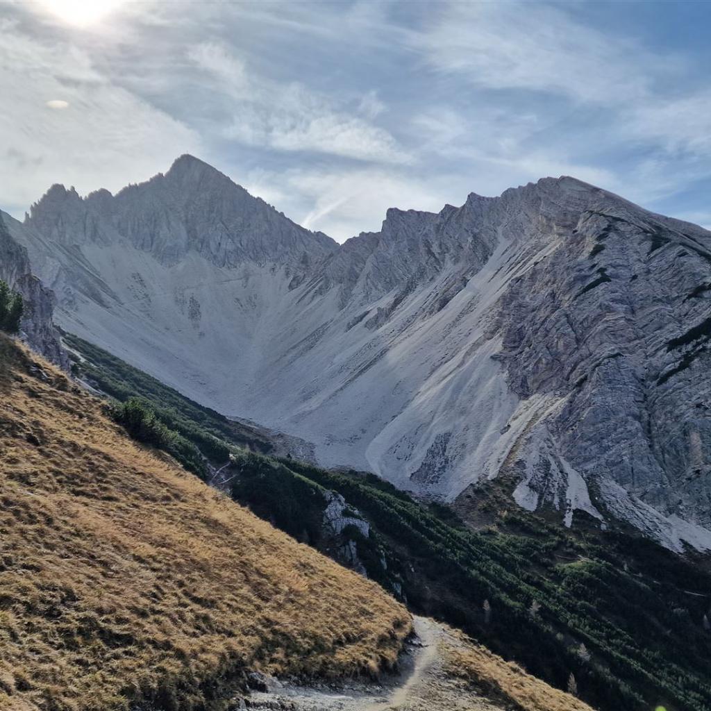 Blick zur Reitherspitze