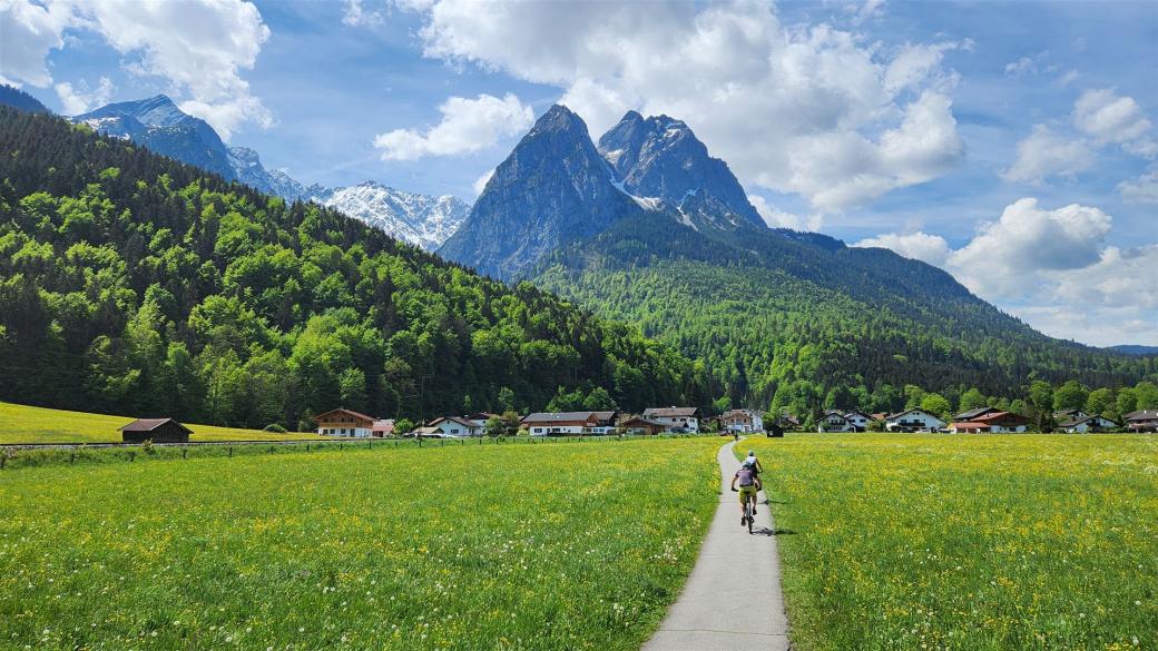 Die Waxensteine immer im Blick