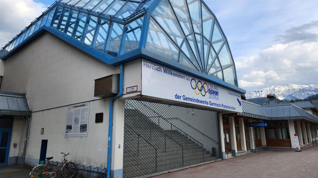 Das Olympia-Eisstadion