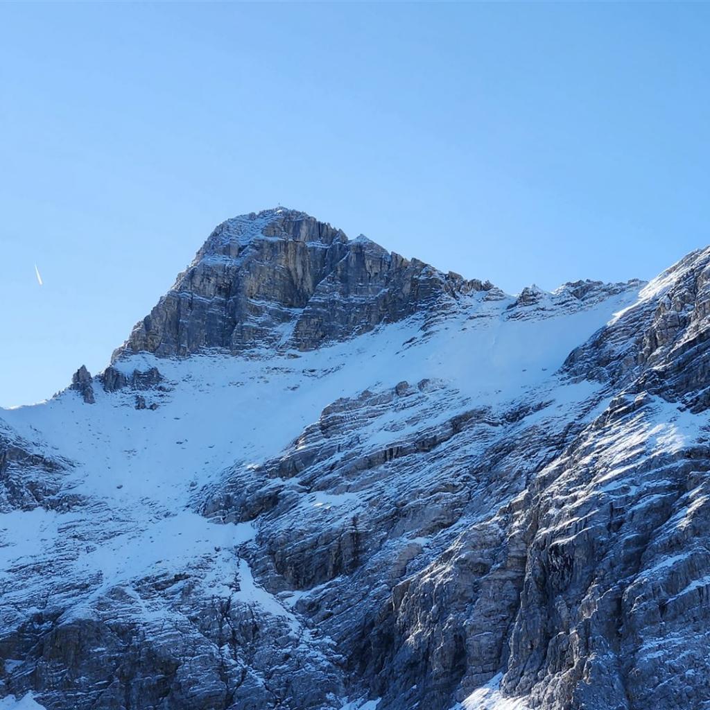 Blick zur Birkkarspitze