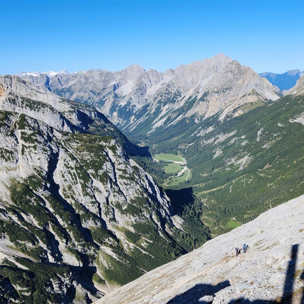 Blick zurück Richtung Scharnitz