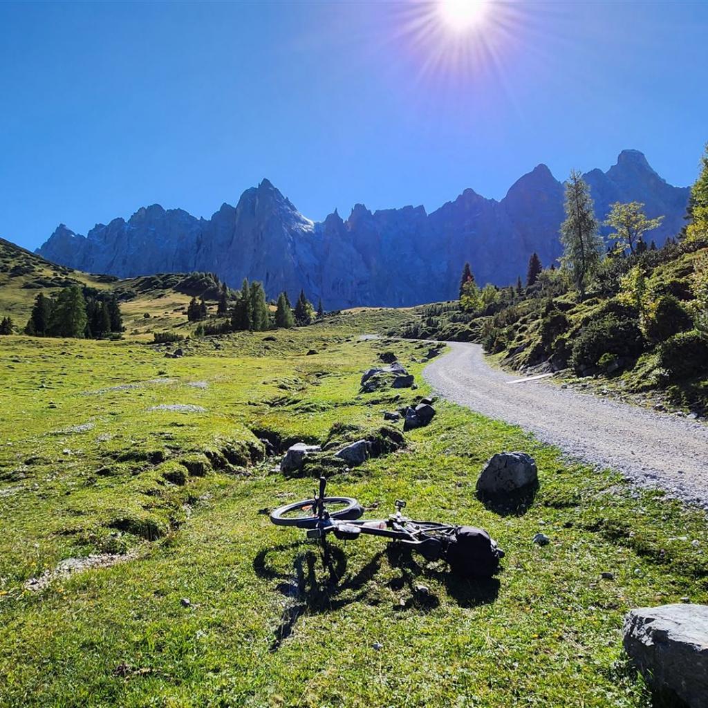 Auffahrt zur Falkenhütte