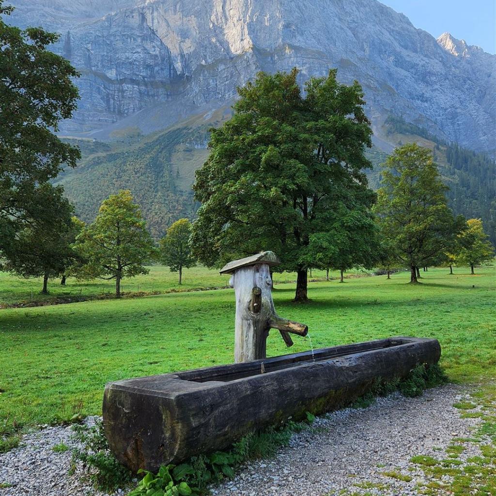 Trinkwasserbrunnen bei der Eng Alm