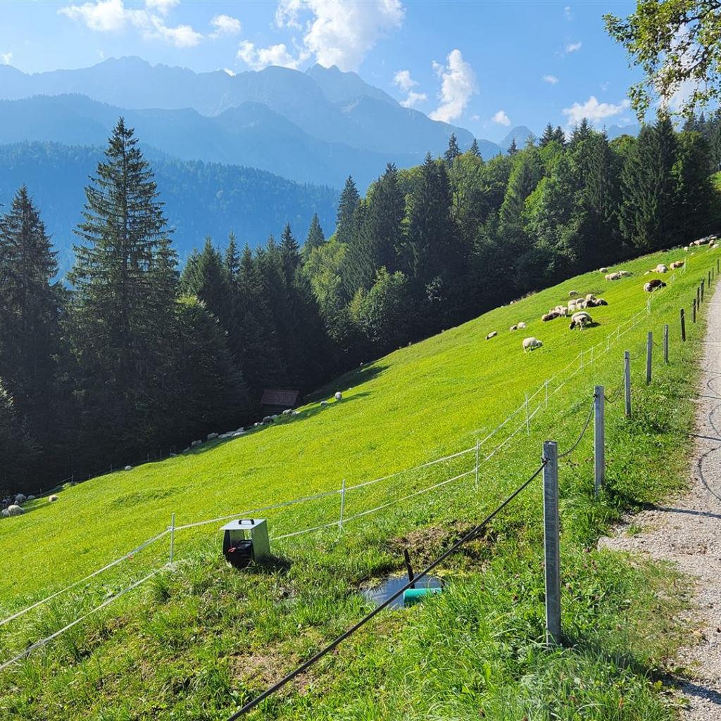 Nach der Partnachalm