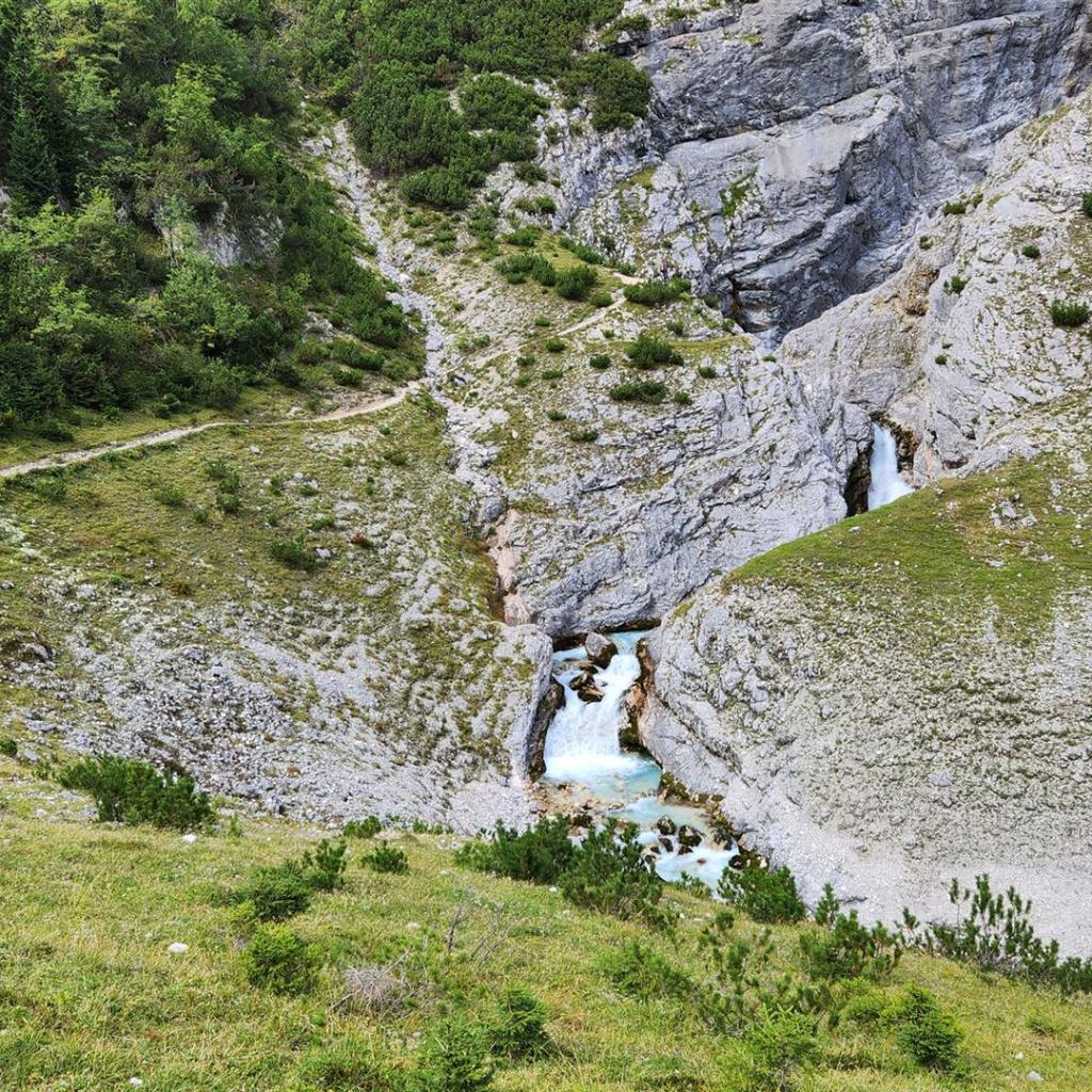 Blick Richtung Partnach-Ursprung