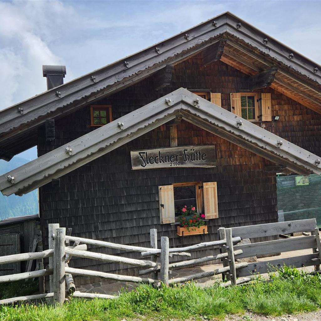 Die Fleckner-Hütte