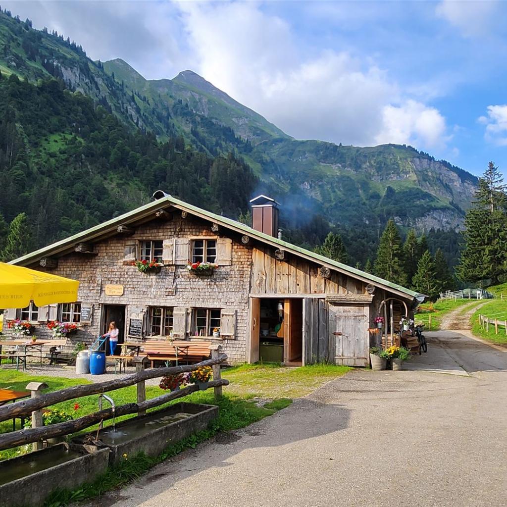 Idyllische Buchrainer Alpe