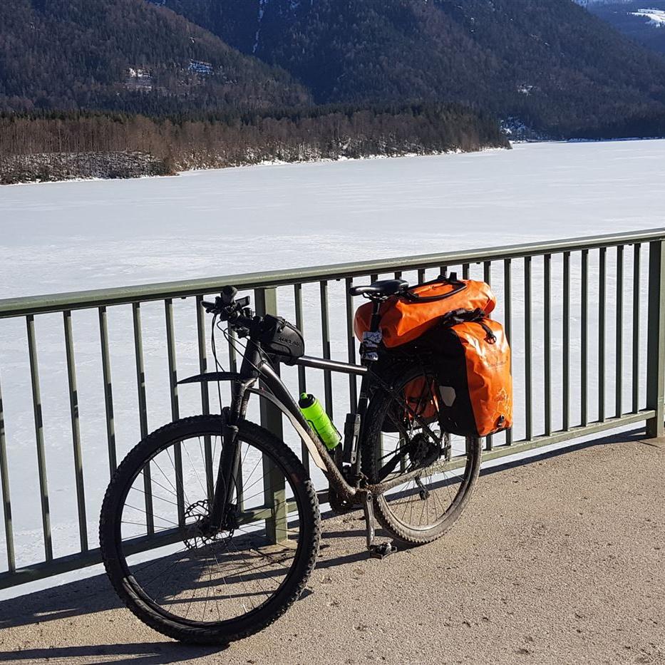 Auf der Faller-Klamm-Brücke