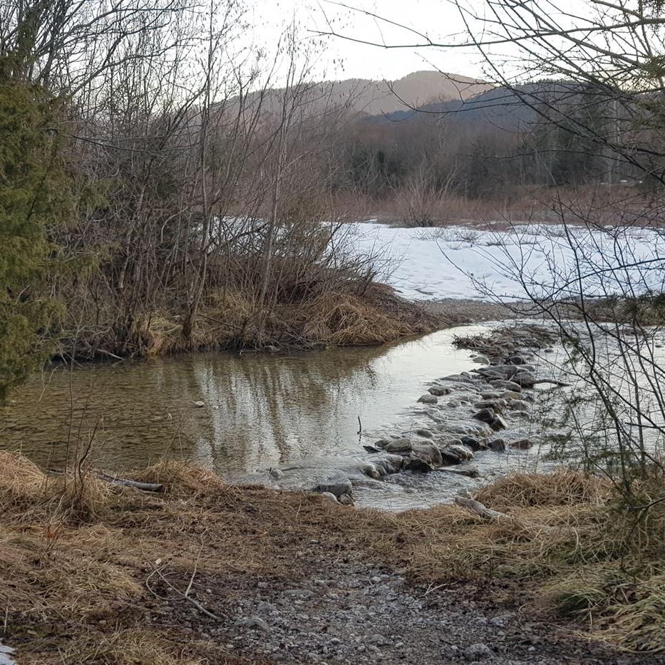 Übernachtungsplatz an der Isar