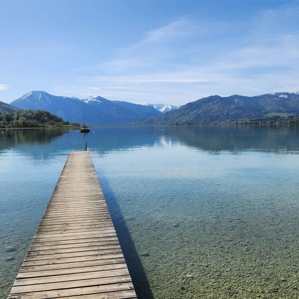 Blick vom Strandbad Kaltenbrunn