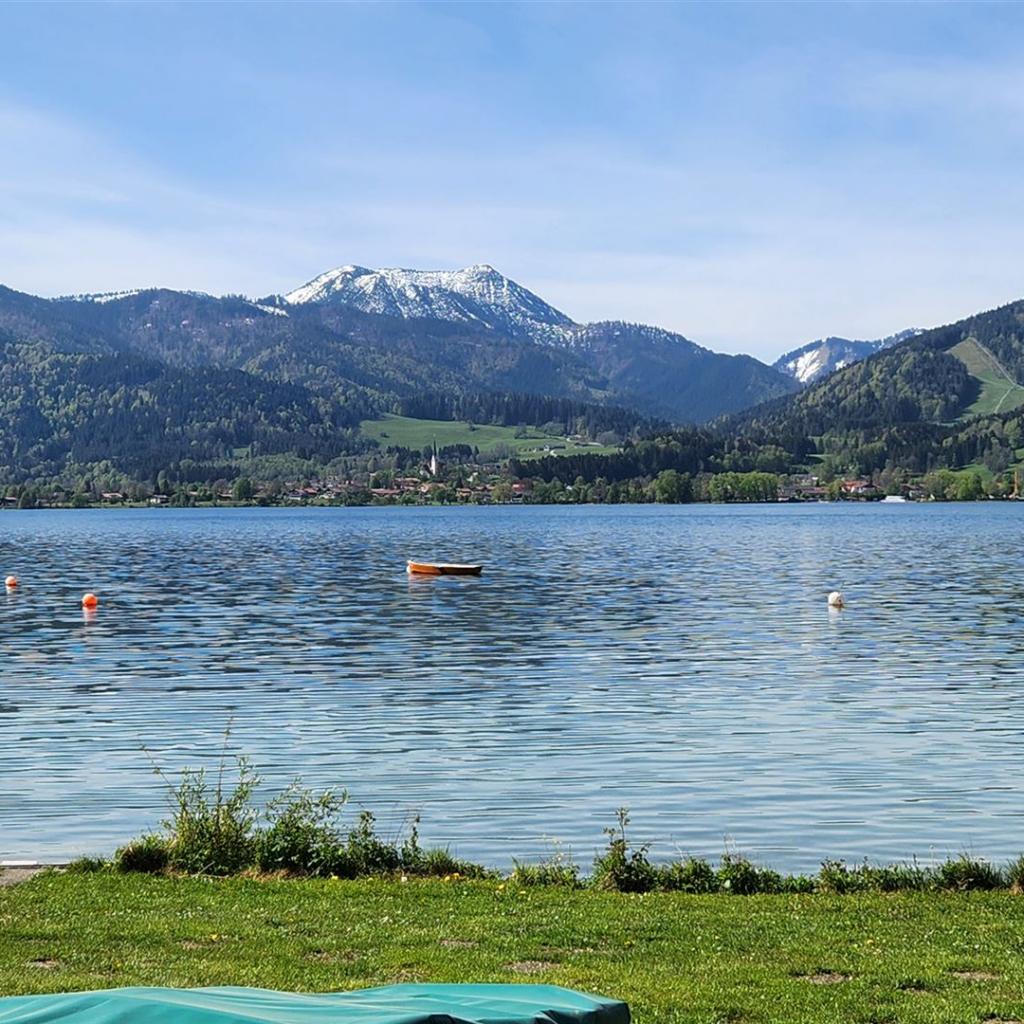 Blick hinüber nach Bad Wiessee