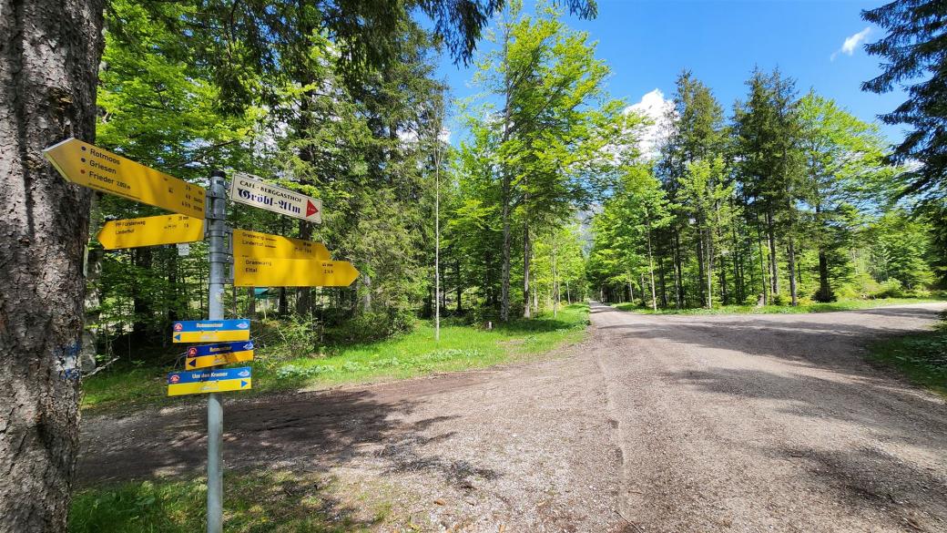 Hier rechts abbiegen!