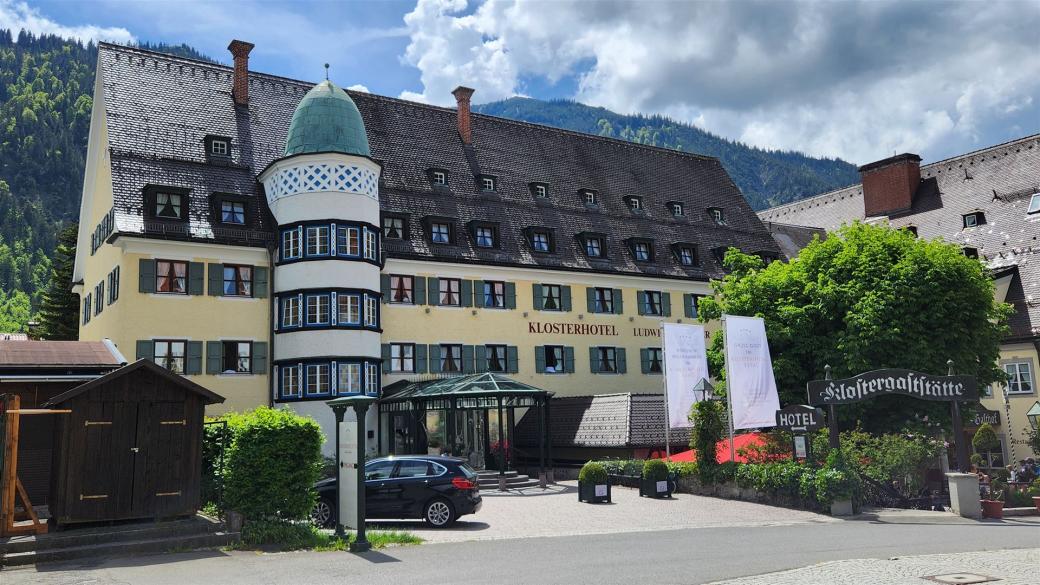 Die Klostergaststätte an der B23