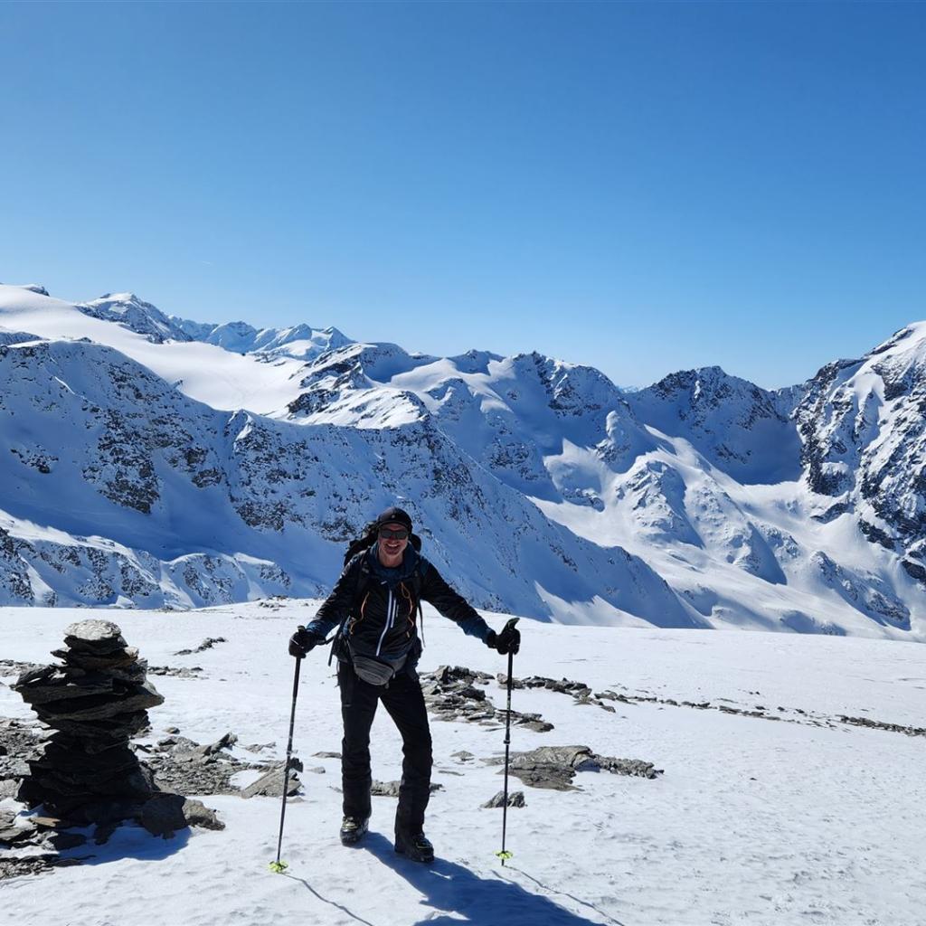 Auf der Hinteren Schöntaufspitze