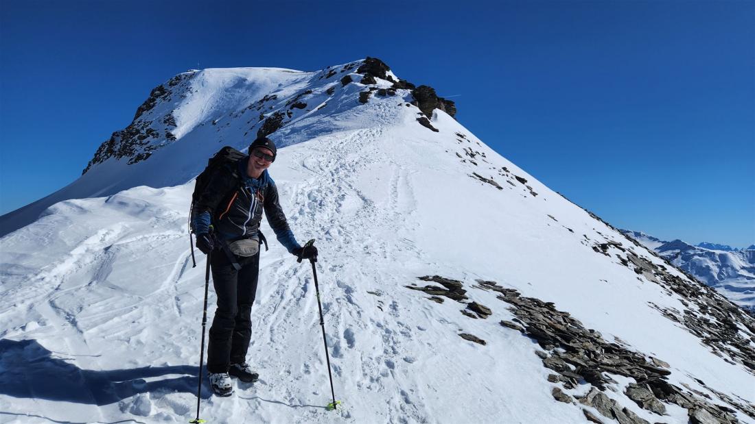 Blick zurück zur Hinteren Schöntaufspitze