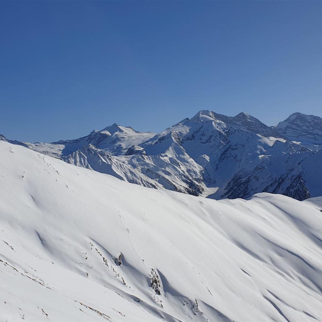 Blick zum Olperer, davor die Schoberspitz