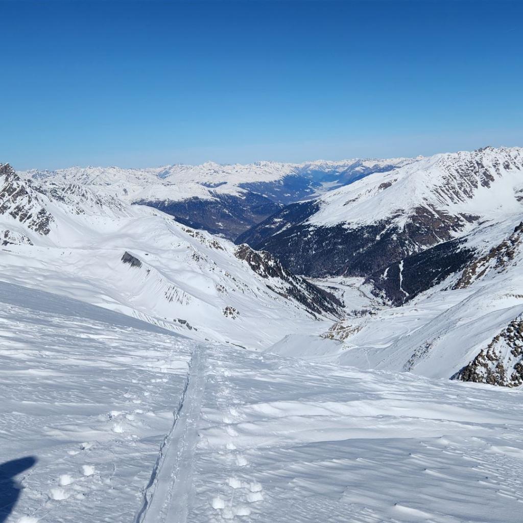 Blick zurück nach Sulden