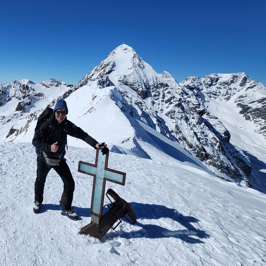 Etwas viel Weitwinkel auf der Suldenspitze