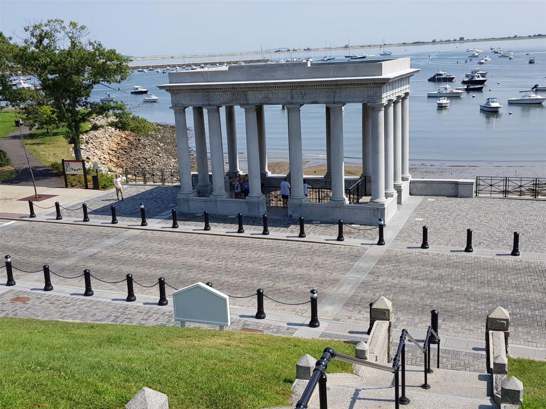 Plymouth Rock Säulenhalle