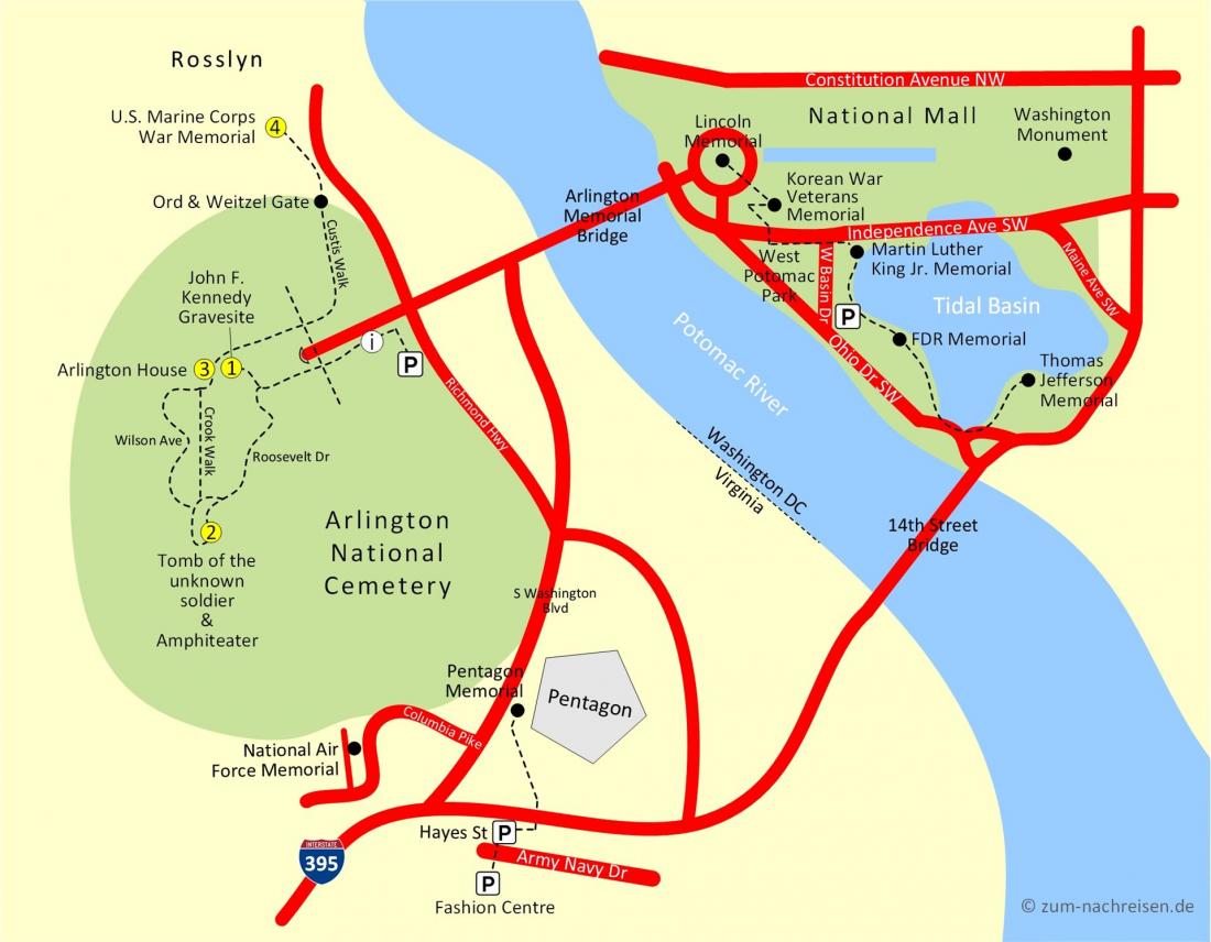 Rund um den Potomac