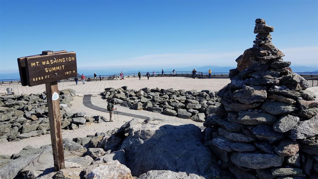 Mt. Washington Gipfel