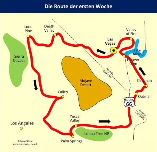USA SÜDWESTEN Woche 1
