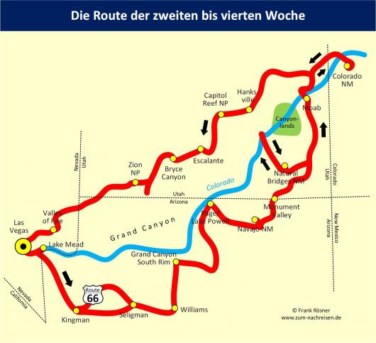 USA SÜDWESTEN Woche 2-4