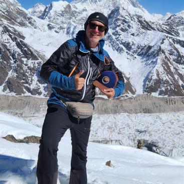 Der Everest, gesehen vom Gokyo Ri