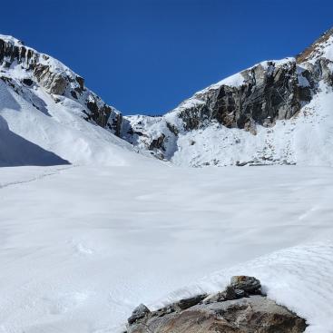 Blick zurück auf den Cho La Pass