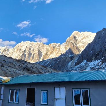 Sonnenuntergang in Dzonglha (Lobuche West)