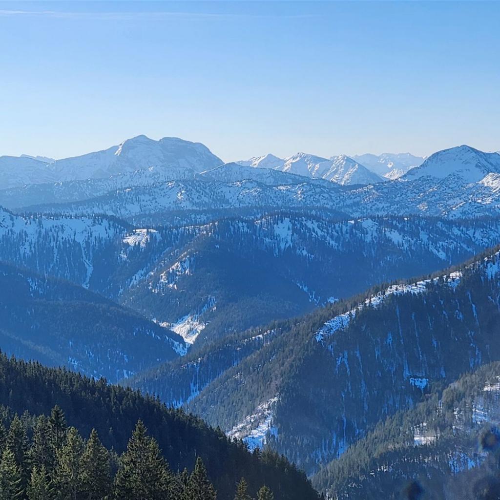 Blick zur Guffertspitze